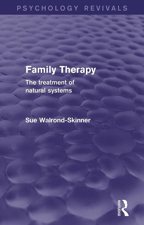 Produktbild: Family Therapy (Psychology Revivals)