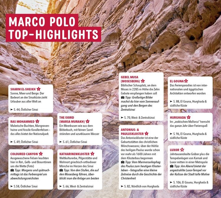 Produktbild: MARCO POLO Reisef&uuml;hrer Rotes Meer & Sinai