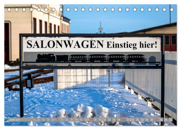 Produktbild: Molli- Mecklenburgische B&auml;derbahn (Tischkalender 2027 DIN A5 quer), CALVENDO Monatskalender