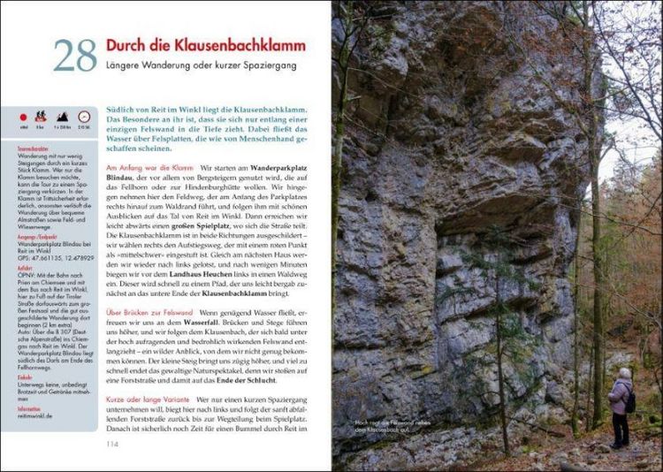 Produktbild: Wilde Wasserf&auml;lle und Klammen in den Bayerischen Hausbergen