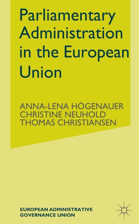 Produktbild: Parliamentary Administrations in the European Union