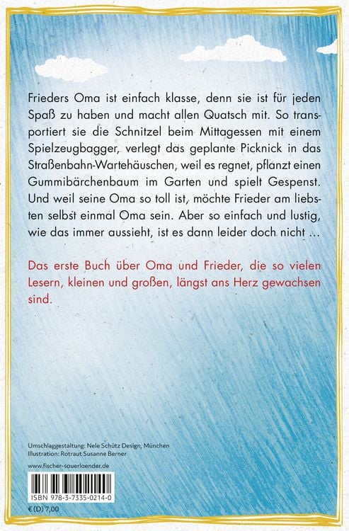 Produktbild: &raquo;Oma!&laquo;, schreit der Frieder