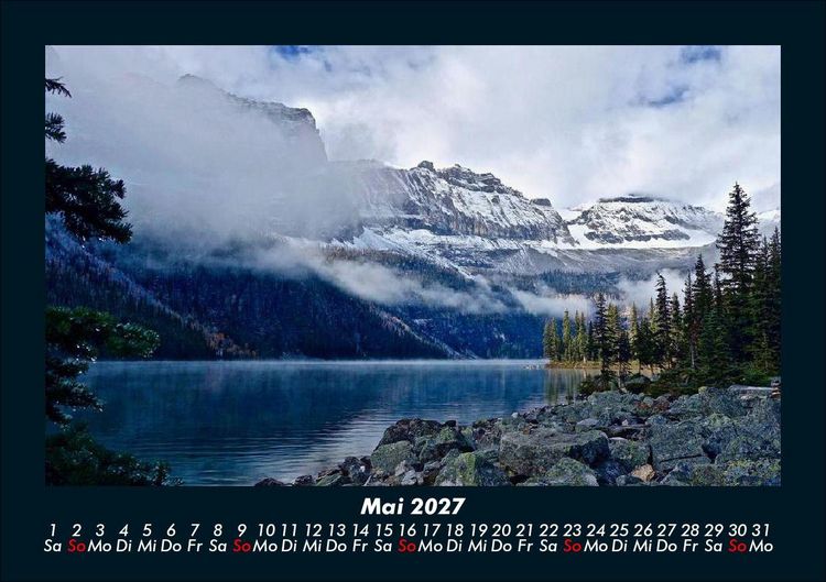 Produktbild: Landschaftskalender 2027 Fotokalender DIN A5