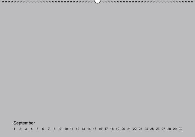 Produktbild: Geburtstags - Bastelkalender - Grau (Wandkalender immerw&auml;hrend DIN A2 quer)