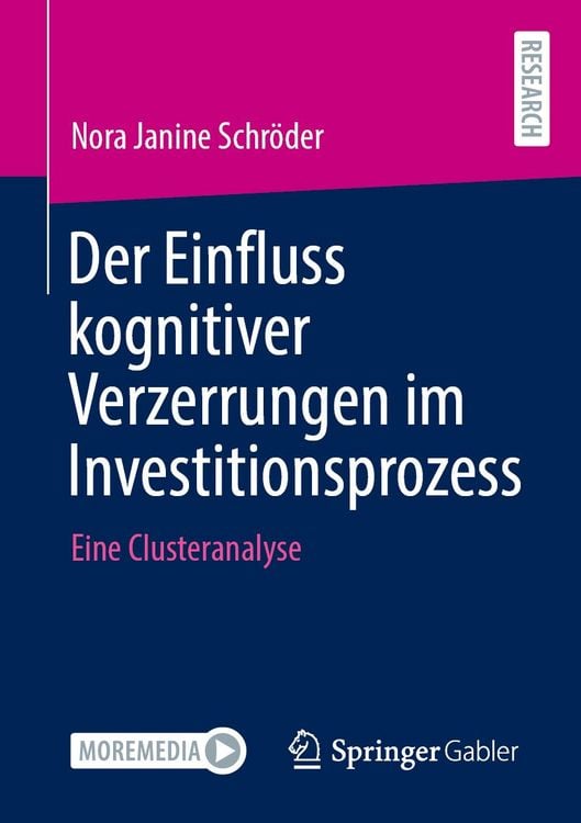Produktbild: Der Einfluss kognitiver Verzerrungen im Investitionsprozess