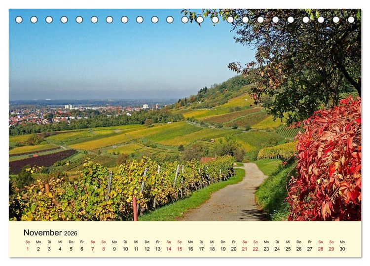 Produktbild: Willkommen in Bensheim an der Bergstra&szlig;e (Tischkalender 2026 DIN A5 quer), CALVENDO Monatskalender