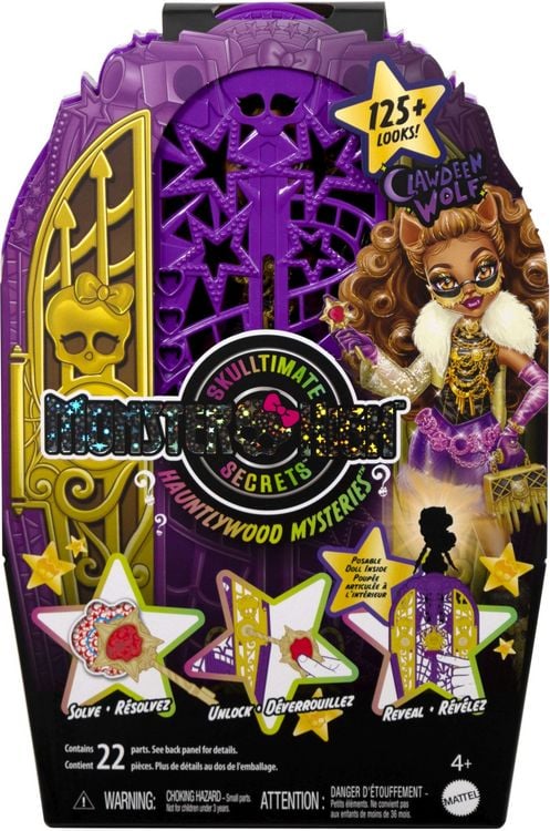Produktbild: Monster High Verborgene Sch&auml;tze Clawdeen Puppe