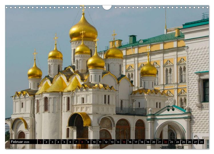 Produktbild: Flussfahrt Moskau - St. Petersburg (Wandkalender 2026 DIN A3 quer), CALVENDO Monatskalender