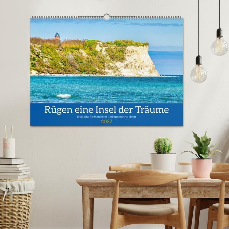 Produktbild: R&uuml;gen eine Insel der Tr&auml;ume (Wandkalender 2027 DIN A2 quer), CALVENDO Monatskalender
