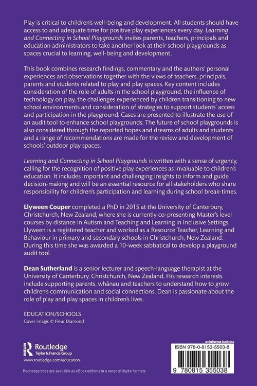 Produktbild: Learning and Connecting in School Playgrounds
