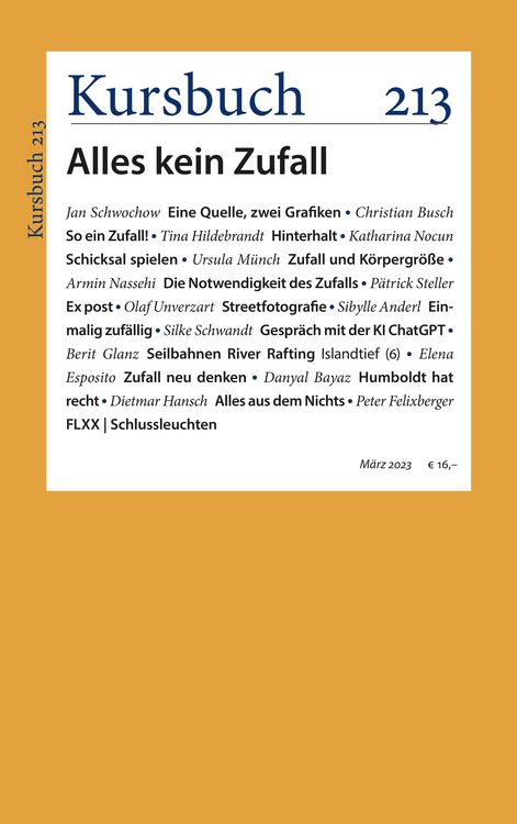 Produktbild: Kursbuch 213