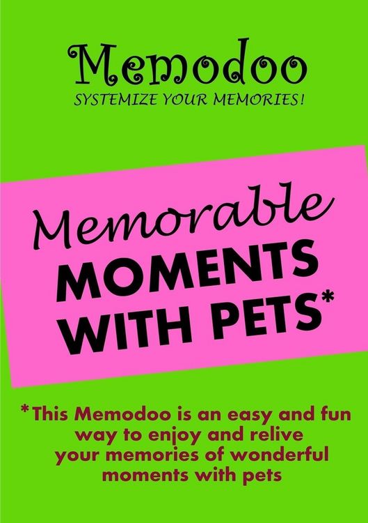 Produktbild: Memodoo Memorable Moments With Pets