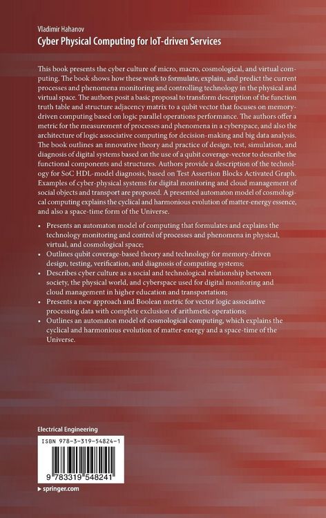Produktbild: Cyber Physical Computing for IoT-driven Services