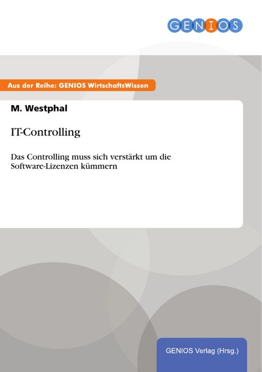 Produktbild: IT-Controlling