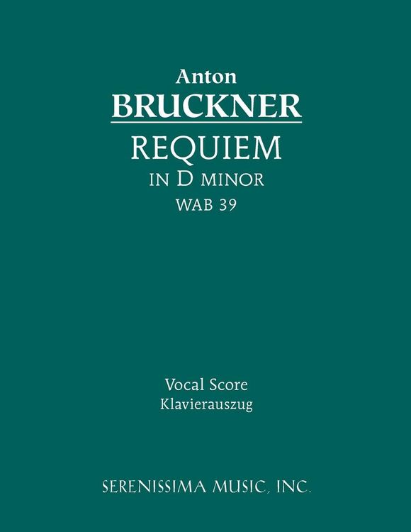 Produktbild: Requiem in D minor, WAB 39
