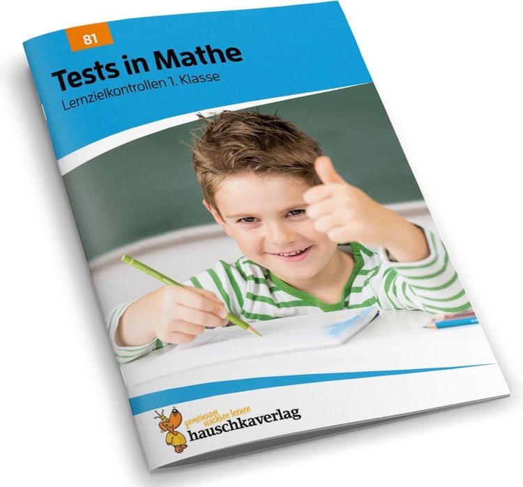 Produktbild: &Uuml;bungsheft mit Tests in Mathe 1. Klasse