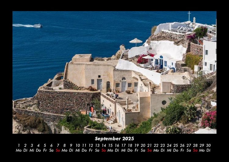 Produktbild: Landschaftskalender 2025 Fotokalender DIN A3