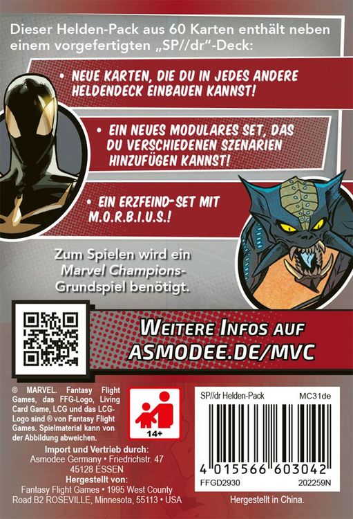 Produktbild: Marvel Champions LCG: SP//dr