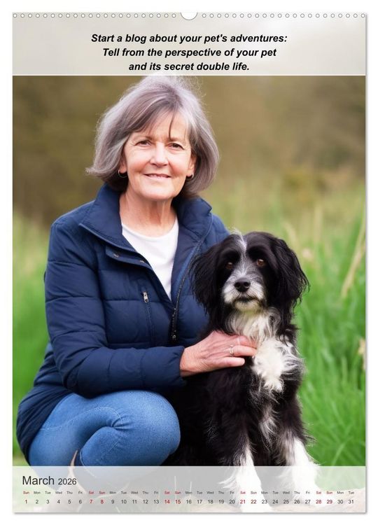 Produktbild: Exploring new passions as a pensioner (Wall Calendar 2026 DIN A2 portrait), CALVENDO 12 Month Wall Calendar