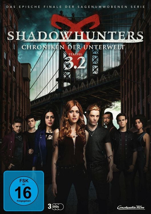 Produktbild: Shadowhunters - Chroniken der Unterwelt - Staffel 3.2 [3 DVDs]