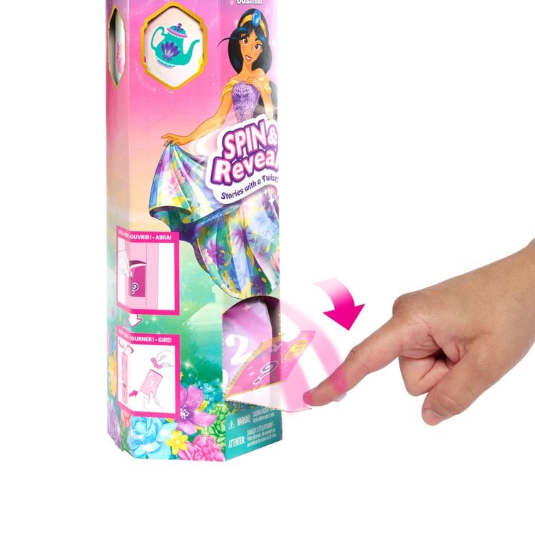Produktbild: Disney Princess Spin & Reveal Jasmin-Modepuppe und Accessoires mit 11 Überraschungen