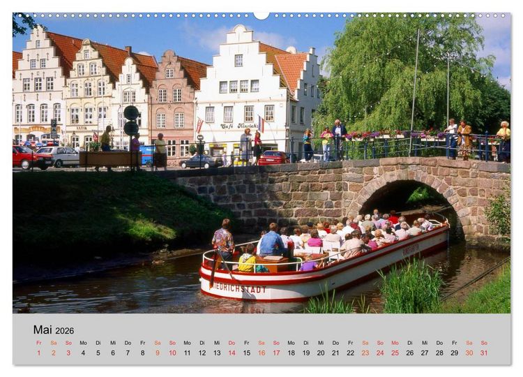 Produktbild: Schleswig-Holstein, Urlaubsland zwischen Nord- und Ostsee (Wandkalender 2026 DIN A2 quer), CALVENDO Monatskalender