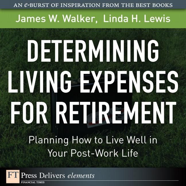 Produktbild: Determining Living Expenses for Retirement