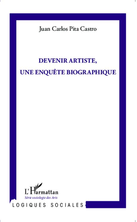 Produktbild: Devenir artiste, une enqu&ecirc;te biographique