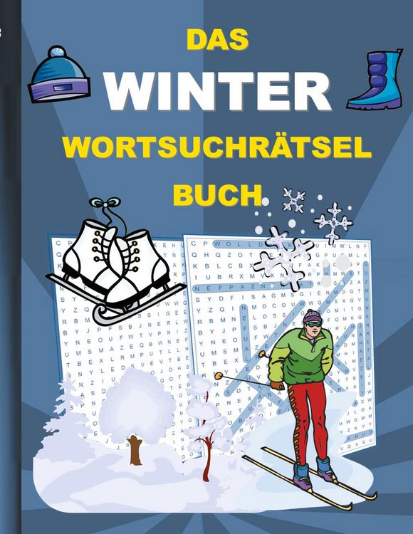 Produktbild: Das Winter Wortsuchr&auml;tsel Buch