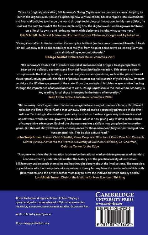 Produktbild: Doing Capitalism in the Innovation Economy