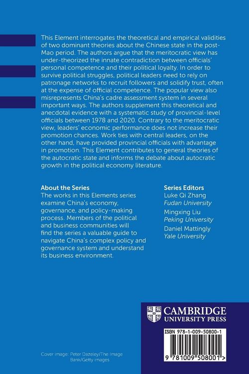 Produktbild: Meritocracy or Patronage?