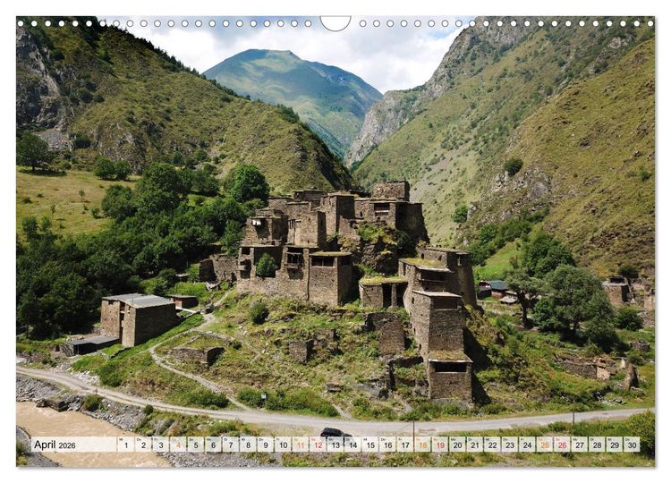 Produktbild: Sehnsucht Georgien (Wandkalender 2026 DIN A3 quer), CALVENDO Monatskalender
