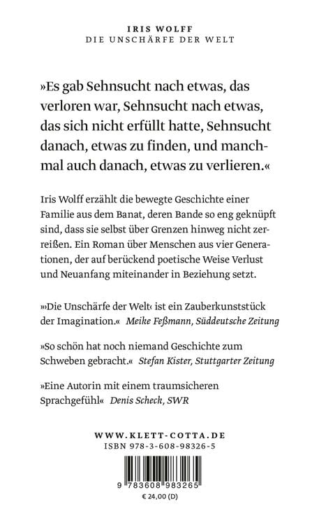 Produktbild: Die Unsch&auml;rfe der Welt