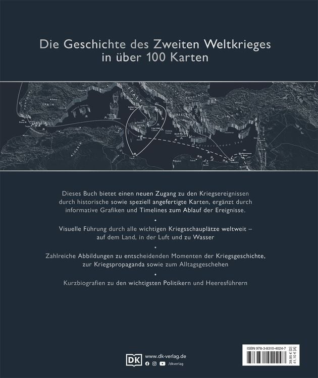 Produktbild: Der Zweite Weltkrieg in Karten