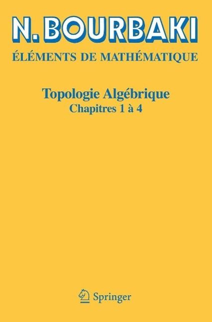 Produktbild: Topologie alg&eacute;brique