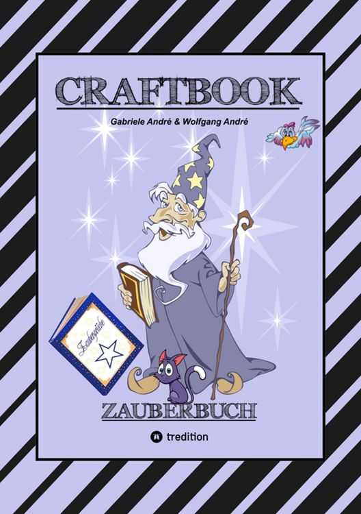 Produktbild: Craftbook - 100 Seiten Magie - Zauberw&ouml;rter - Zauberschrift - Zauberw&uuml;rfelspiel - Magier - Zauberspruch - R&auml;tsel