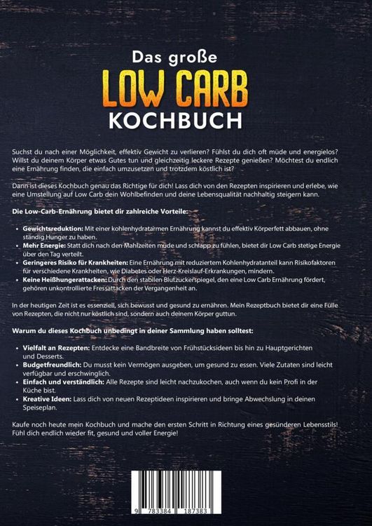 Produktbild: Das gro&szlig;e Low Carb Kochbuch