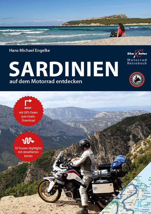 Produktbild: Motorrad Reisef&uuml;hrer Sardinien