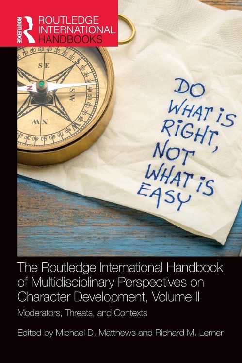 Produktbild: The Routledge International Handbook of Multidisciplinary Perspectives on Character Development, Volume II