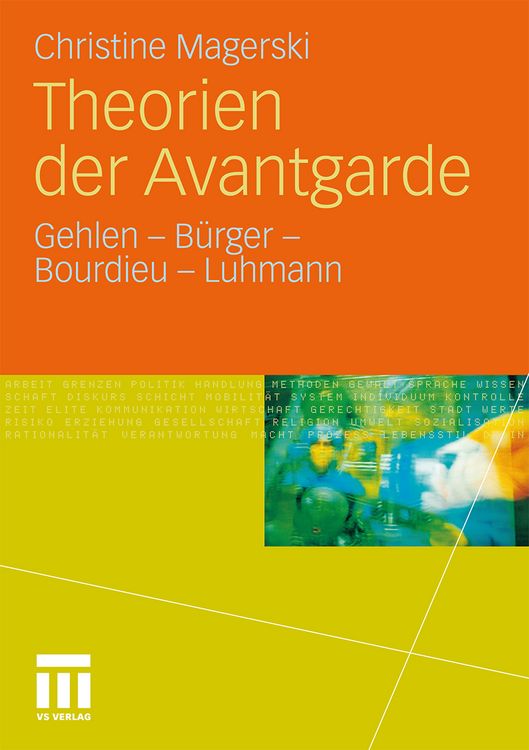 Produktbild: Theorien der Avantgarde