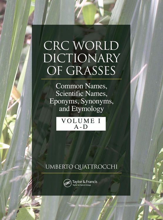 Produktbild: CRC World Dictionary of Grasses