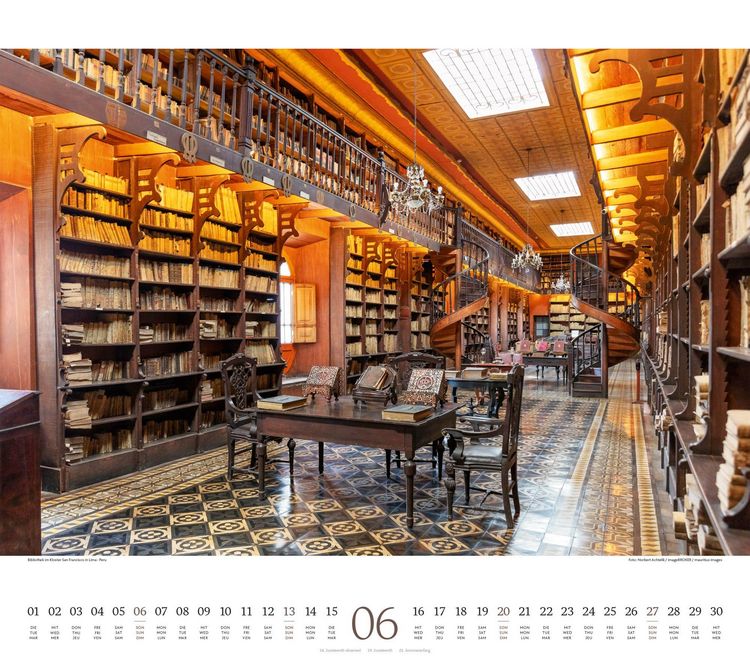 Produktbild: Welt der B&uuml;cher Kalender 2027