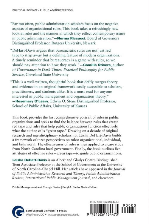 Produktbild: Creating Effective Rules in Public Sector Organizations