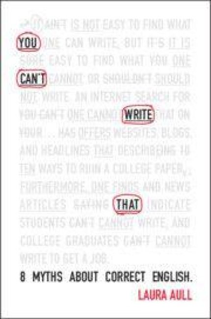 Produktbild: You Can't Write That