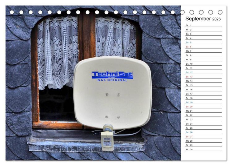 Produktbild: Unter Strom - Elektroinstallationen der besonderen Art (Tischkalender 2026 DIN A5 quer), CALVENDO Monatskalender