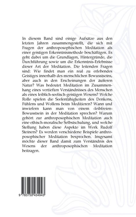Produktbild: Erkenntnis und Meditation