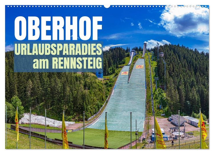 Produktbild: Oberhof - Urlaubsparadies am Rennsteig (Wandkalender 2026 DIN A2 quer), CALVENDO Monatskalender