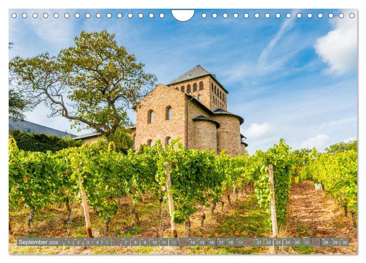 Produktbild: Kultur im Rheingau (Wandkalender 2026 DIN A4 quer), CALVENDO Monatskalender