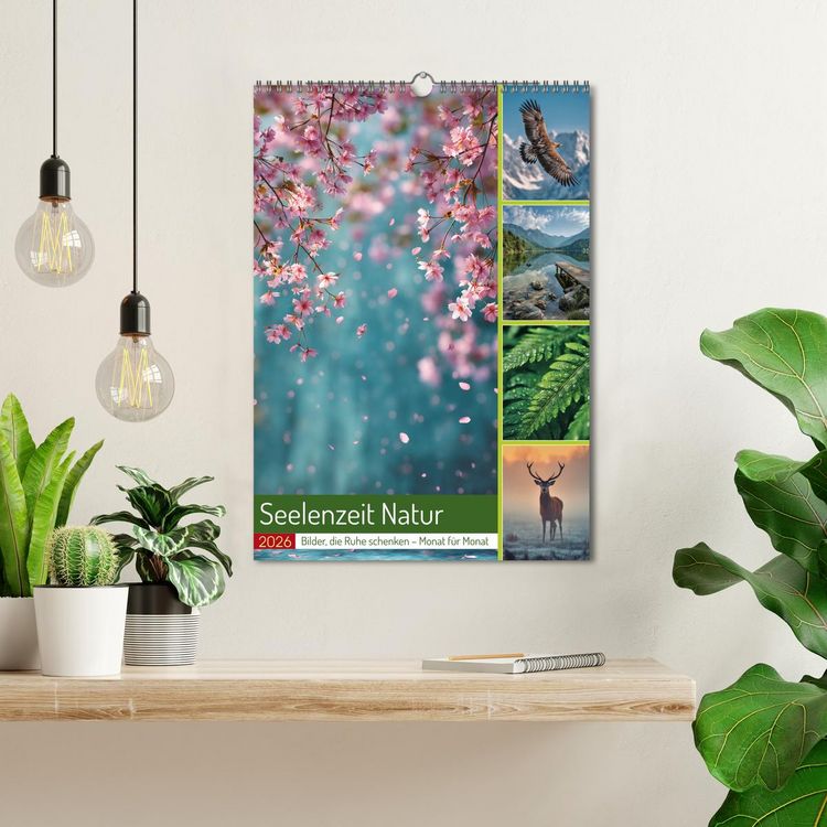 Produktbild: Seelenzeit Natur (Wandkalender 2026 DIN A3 hoch), CALVENDO Monatskalender