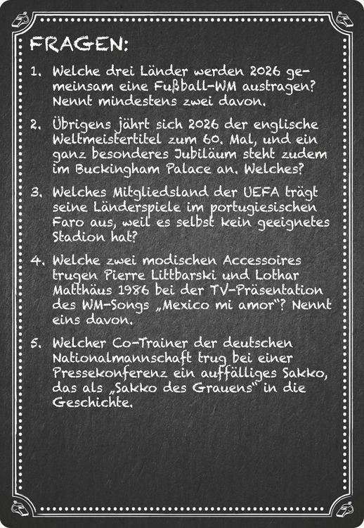 Produktbild: Kneipenquiz - Fu&szlig;ball spezial